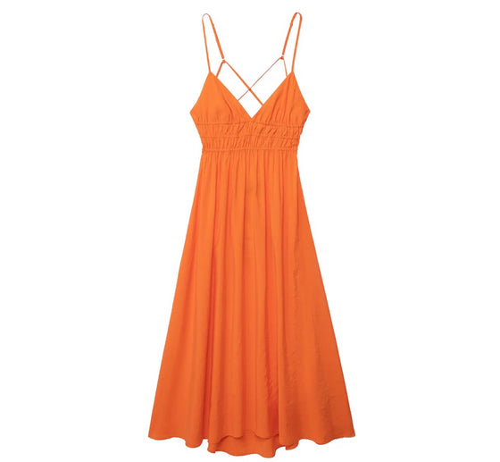 Orange dream dress