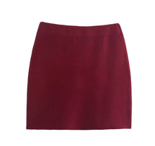  Burgandy skirt