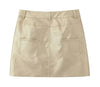 Gold mini skirt Demi