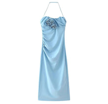  Blue rose dress