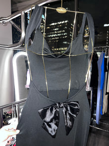  Black coquette maxi  dress