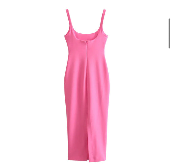 Disel medí dress pink