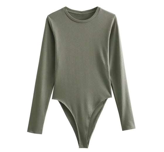 Basic body suit green military