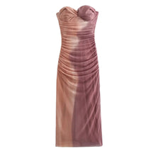  (Pre order) strip 2 colorfully dress