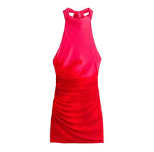  red rose mini dress