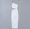 white summer sophistic dress