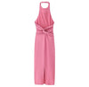 Mono pink medi dress