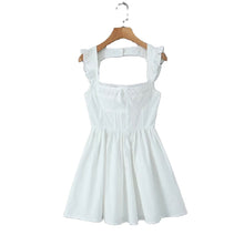  coquette mini dress white