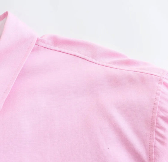 baby pink doble T-shirt
