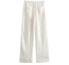 White fresh pants