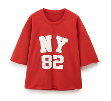  red NY top