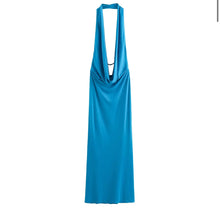  Vcute blue maxi dress
