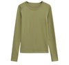 Tops green gray and nude