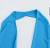 Vcute blue maxi dress