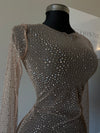 Glitter Mesh Elegance Dress