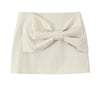 Coquette cream skirt