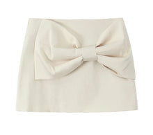  Coquette cream skirt