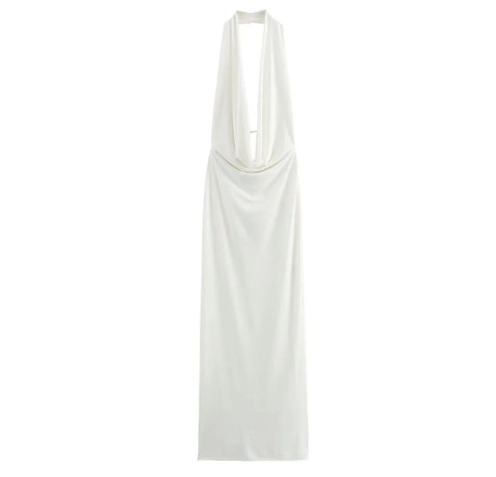 White vcute maxi dress
