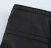 High-Waisted pants Faux Leather Wide-Leg Pants