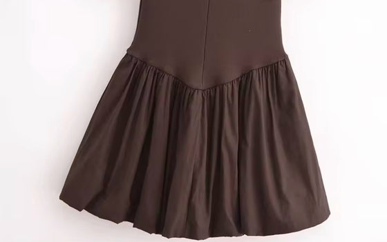 Chocolate dress