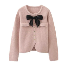  Pink light coquette sweater