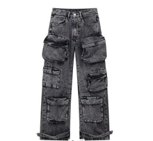  Cargo gray street pants